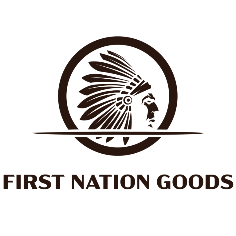 First Nation Goods Version 2 Square Acme Gothic Wide Font 01 768x768