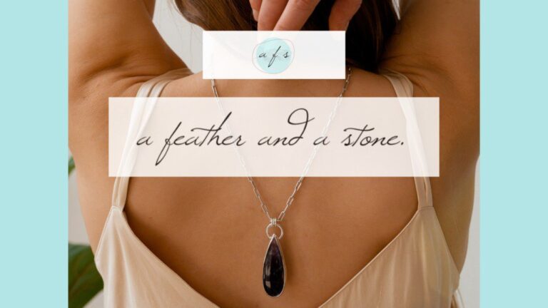 Indigenous Jewelry by Sheena Francis Olito | A Feather and a Stone cover