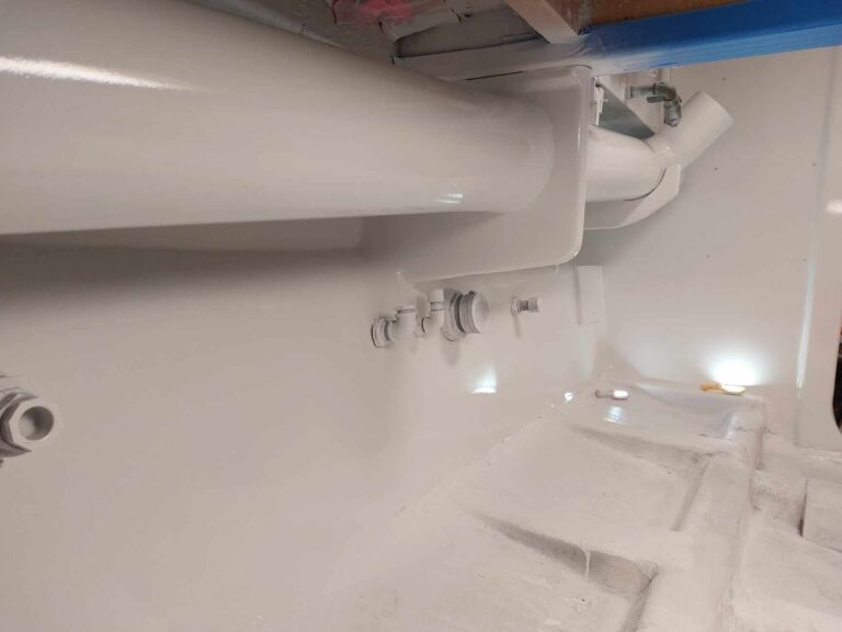 fiberglass boat repair cuddy after 768x576